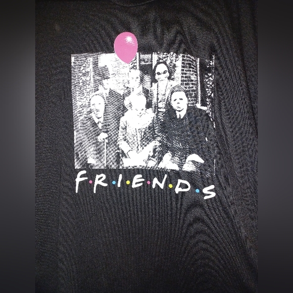 Sold Horror character FRIENDS tee - Picture 1 of 2